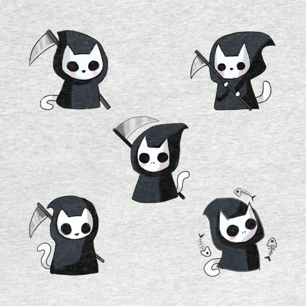 Grim reaper cats pack by Mayarart